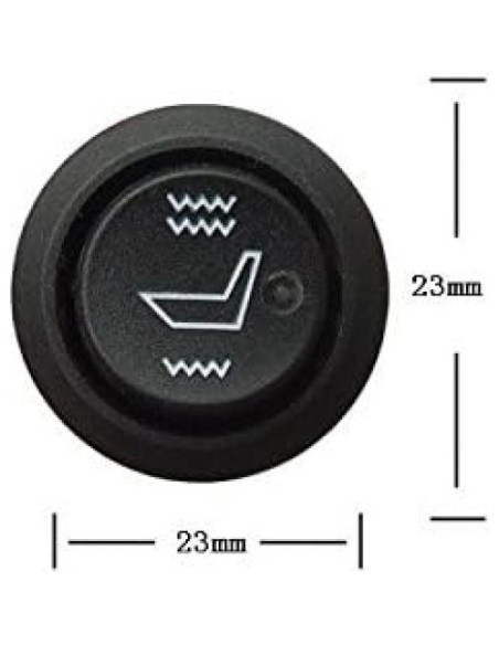 Kit de calefacción de asiento universal Drake Off Road 2 asientos