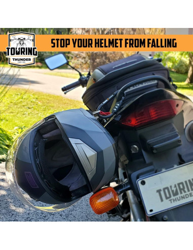 Candado para Casco Touring Thunder con Cable de 1.83m Antirrobo