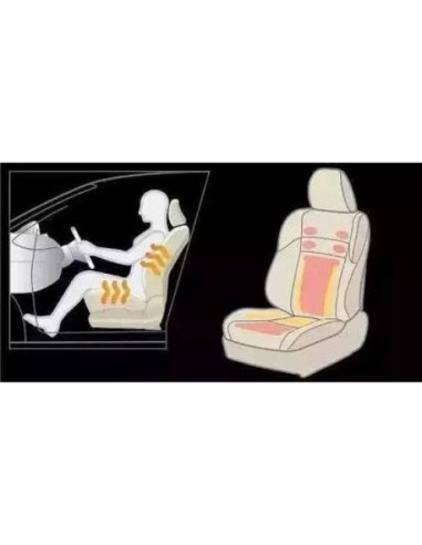 Kit de calefacción de asiento universal Drake Off Road 2 asientos