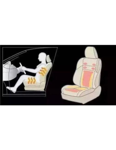 Kit de calefacción de asiento universal Drake Off Road 2 asientos