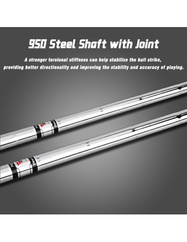 Wedge de Golf PGM 72 Acero Inoxidable Antideslizante