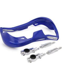 Guardias de Manos USTPO Universales para Motocicleta 22mm 28mm Azul 2