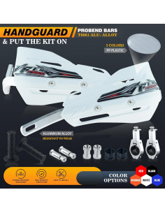 Guardias de Manos Universales Fewfuss para Motocicleta de Tierra 22mm y 28mm 2