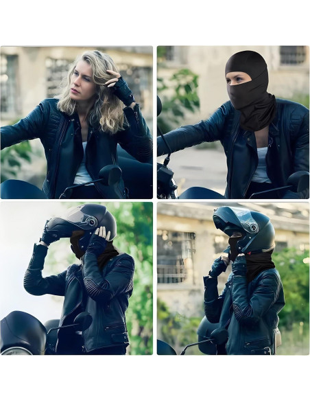 2Pack Balaclava Máscara Facial UV Protección Solar Unisex