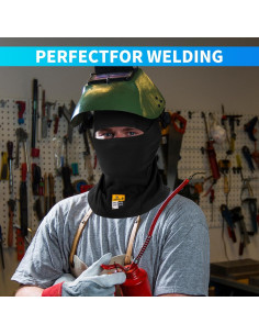 Pasamontañas FR LANLFY Ligero Unisex Negro 2 Pcs 2