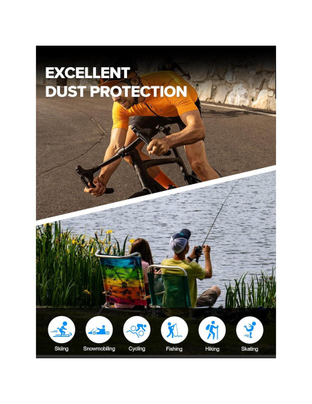 INBIKE Máscara Balaclava UV Transpirable Camuflaje