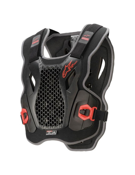 Protector de Pecho Alpinestars Bionic Action - Negro/Rojo