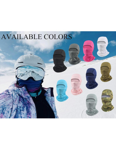 Máscara Balaclava Unisex Shiesty Transpirable para Esquí y Ciclismo