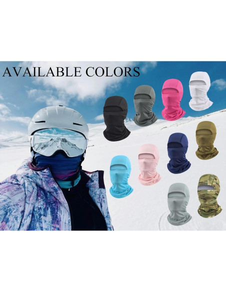 Máscara Balaclava Unisex Shiesty Transpirable para Esquí y Ciclismo