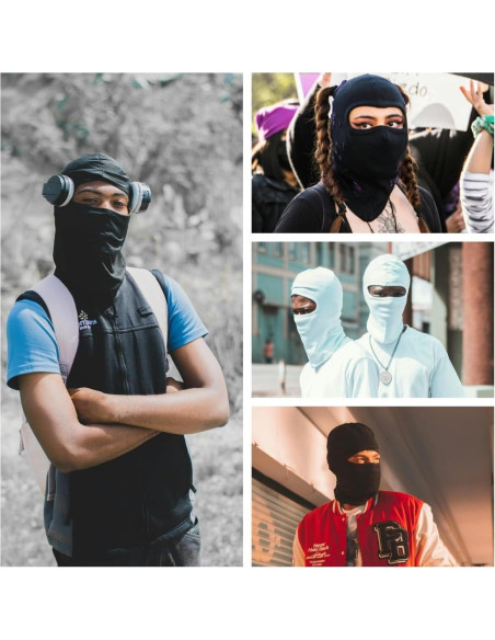 Máscara Balaclava Unisex Shiesty Transpirable para Esquí y Ciclismo