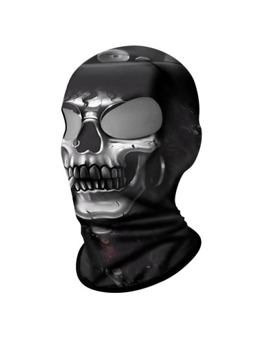 Balaclava Unisex ShopINess 3D Calavera para Deportes