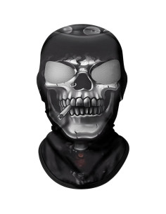 Balaclava Unisex ShopINess 3D Calavera para Deportes 2
