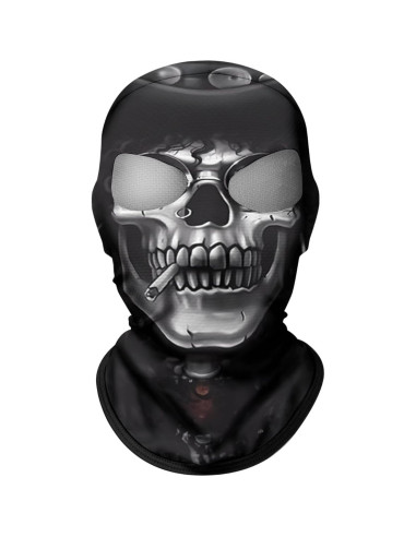 Balaclava Unisex ShopINess 3D Calavera para Deportes