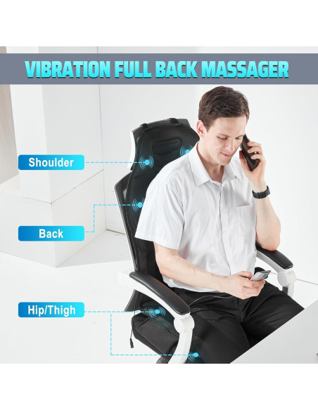 Cojín de Masaje Comrelax con Calor y Vibración 20x12cm