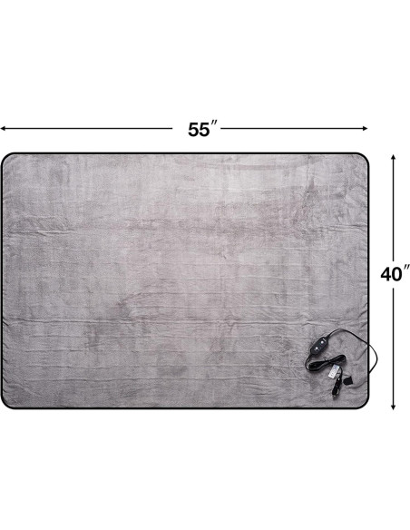 Manta Calentadora Eléctrica Trimate 139.7x101.6cm 3 Calores