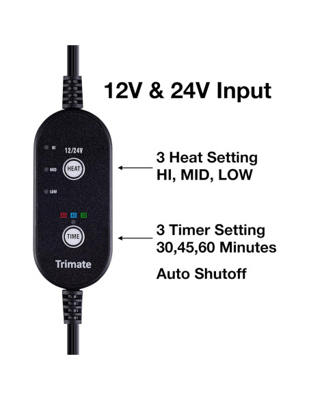 Manta Calentadora Eléctrica Trimate 139.7x101.6cm 3 Calores