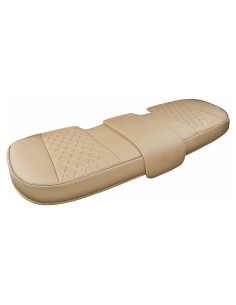 Cubierta de Asiento Trasero Black Panther PU Beige Ajustable 127-140 cm