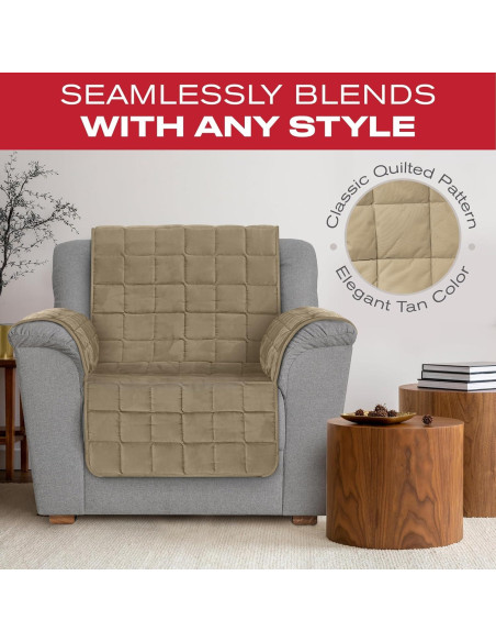 Funda Calentadora de Silla Calor Perfecto 165x63.5cm Acolchada