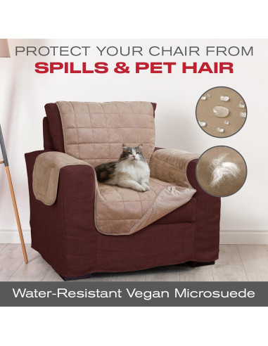 Funda Calentadora de Silla Calor Perfecto 165x63.5cm Acolchada