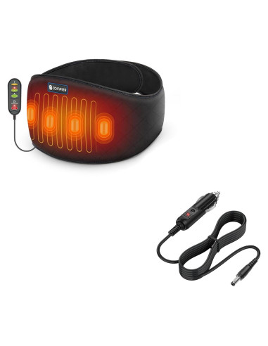 Almohadilla Térmica Comfier para Espalda con Adaptador 12V