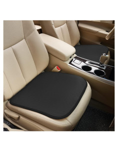 Cojín de Asiento de Coche TISHIJIE 45x45 cm Transpirable 2 Pcs