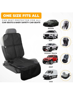 Protector de Asiento de Coche EcoNour 2 Pack Impermeable 2