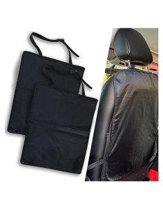 Protectores de Asiento de Coche Damwot 2PCS Impermeables