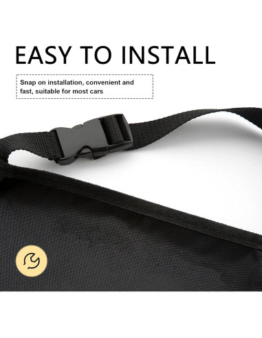 Protectores de Asiento de Coche Damwot 2PCS Impermeables