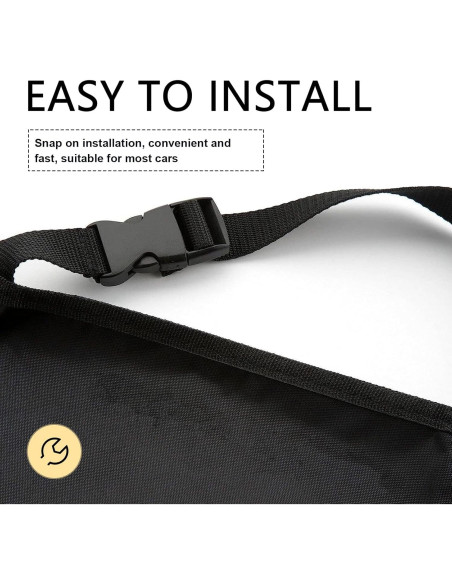 Protectores de Asiento de Coche Damwot 2PCS Impermeables Protectores de Asiento de Coche Damwot 2PCS Impermeables