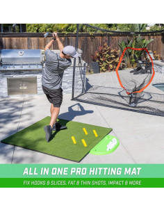 Alfombrilla de Golf GoSports PRO 152x122 cm con 5 Insertos 2