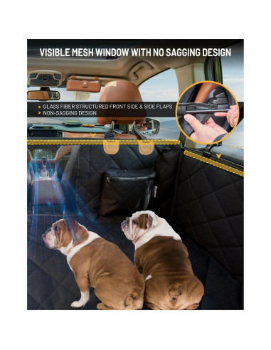 Funda de Asiento para Perro PAWPROVED PP1019 Impermeable 204kg