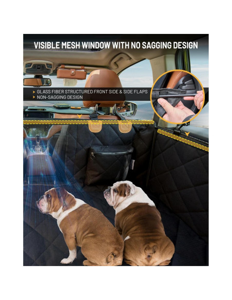 Funda de Asiento para Perro PAWPROVED PP1019 Impermeable 204kg