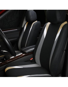 Fundas de Asiento de Auto FH Group Beige Universal Airbag 2