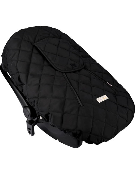 Funda para Asiento de Auto Bebamour para Bebés Invierno - Negra