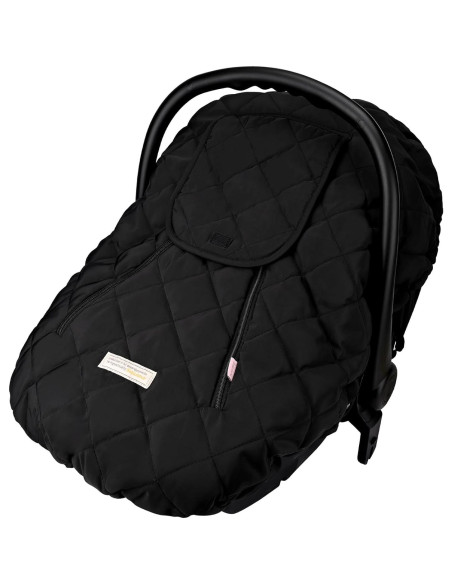 Funda para Asiento de Auto Bebamour para Bebés Invierno - Negra