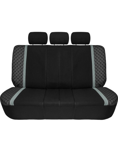 Fundas de Asiento de Auto We Are Young Life is Fun Gris