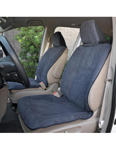 Cubierta de Asiento de Coche BDK UltraFit 2 Piezas Impermeable