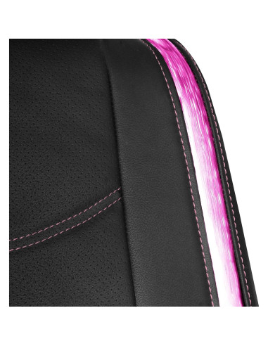 Cubiertas de Asiento de Coche TLH Rosa Galaxy Deluxe Universal