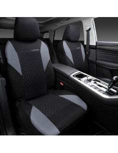 Fundas de Asiento Universales CAR PASS Juego Completo Tela 2