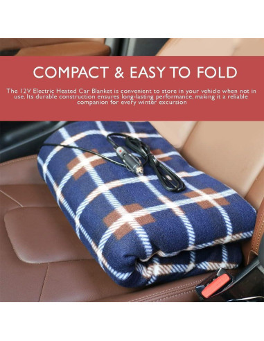 Manta Térmica 12V Amazingforless con Controlador y Temporizador