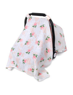 Cubierta de Asiento de Auto Rquite para Bebés - Muselina 100% Transpirable