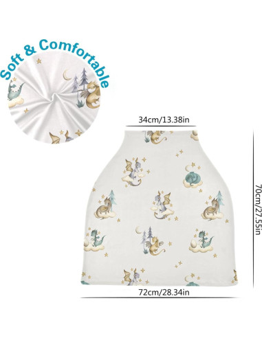 Funda de Asiento de Coche Multiusos xigua Dragon para Bebés