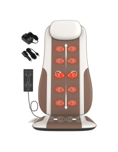 Masajeador de Espalda Shiatsu Comrelax con Calor y Vibración