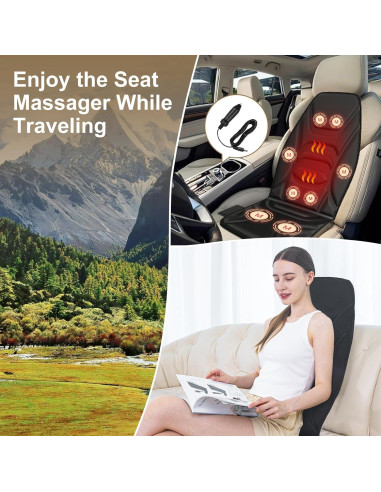 Almohadilla de Masaje Eléctrica Comrelax CO-6010 con Calor