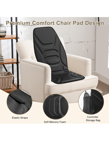 Almohadilla de Masaje Eléctrica Comrelax CO-6010 con Calor