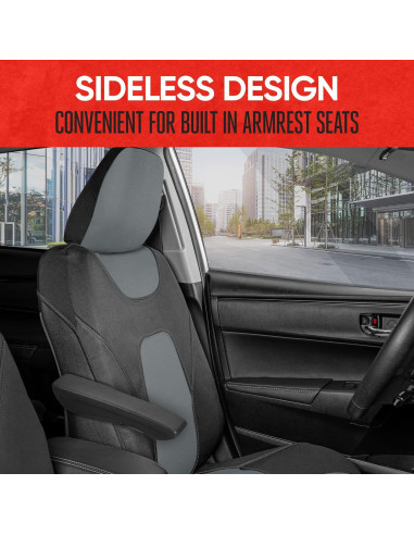 Cubiertas de Asiento Delantero Impermeables Motor Trend AquaShield