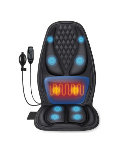 Masajeador de Espalda Comrelax con Calor y 10 Motores 3D