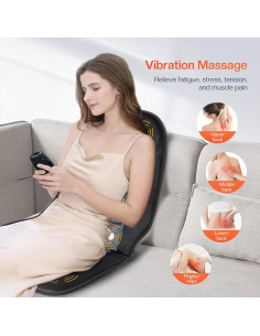 CILI Cojín Masajeador de Silla con Calor y Vibración 2