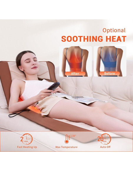 Alfombrilla de Masaje Completo Comrelax CO-7011 con Calor