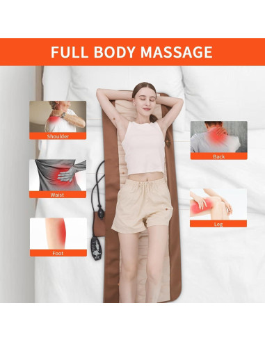 Alfombrilla de Masaje Completo Comrelax CO-7011 con Calor